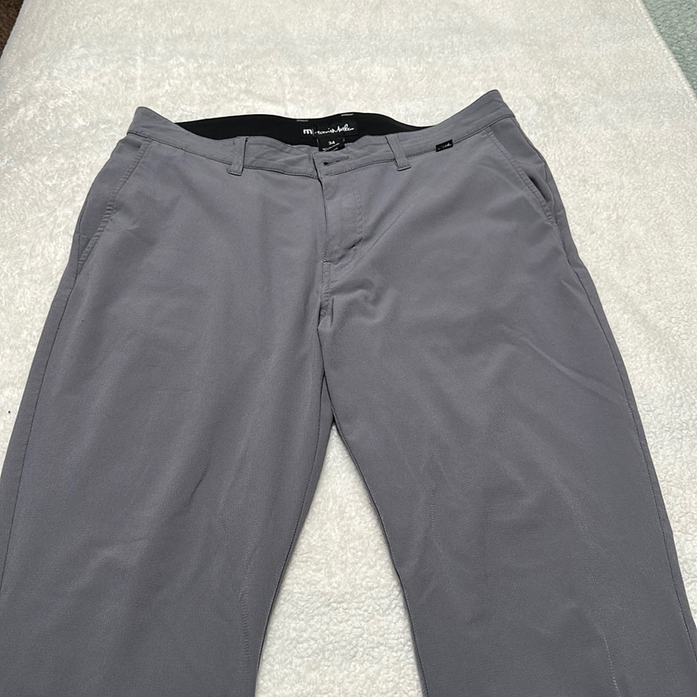 Travis Mathew Right On Time Pants. Grey Size 34.